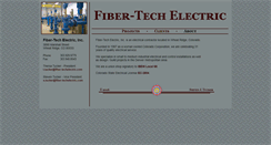 Desktop Screenshot of fiber-techelectric.com